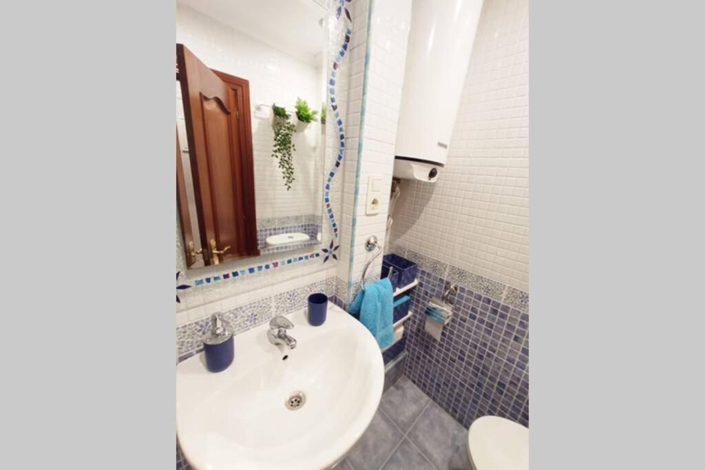 Appartement Piso céntrico con terraza. à Gijón Extérieur photo