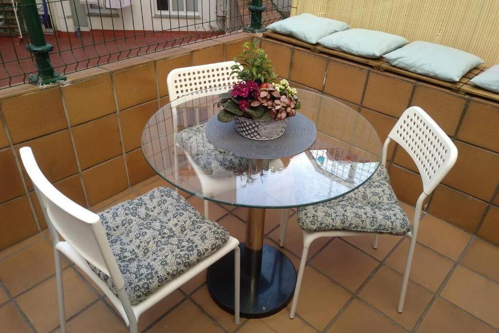 Appartement Piso céntrico con terraza. à Gijón Extérieur photo